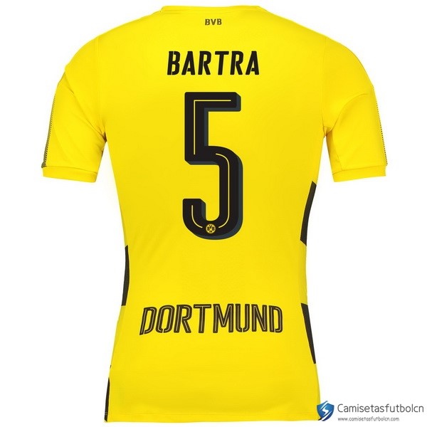 Camiseta Borussia Dortmund Primera equipo Bartra 2017-18